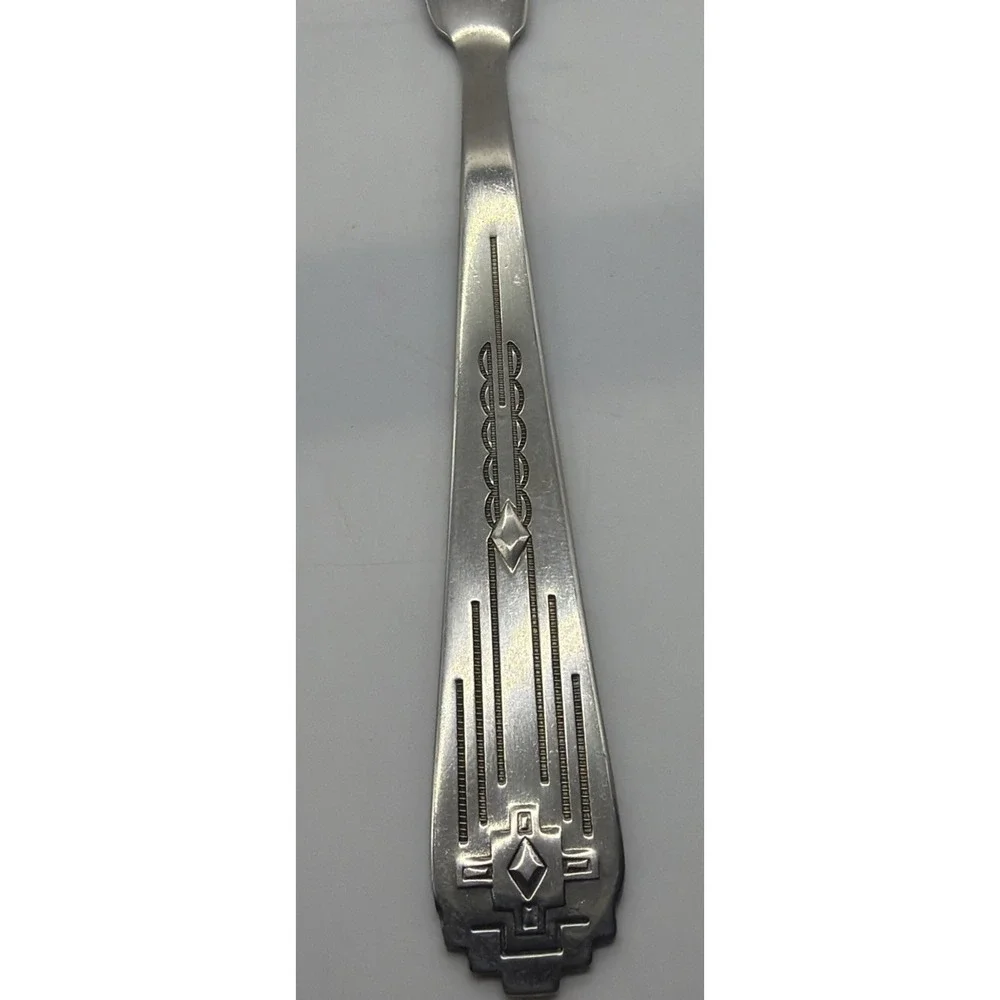 Zia International Stainless Steel 1990-93 Flat Handle Master Butter Knife‎
